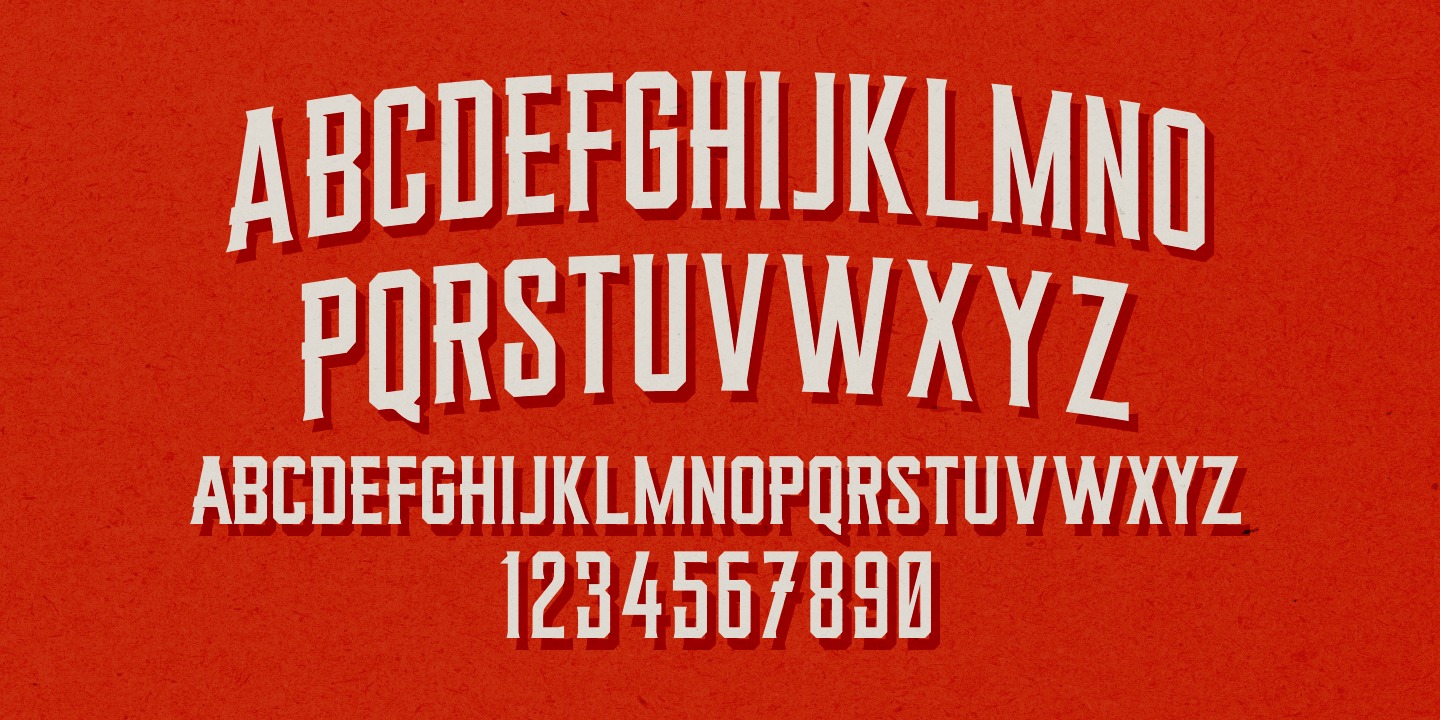 Example font Rodenberg #8